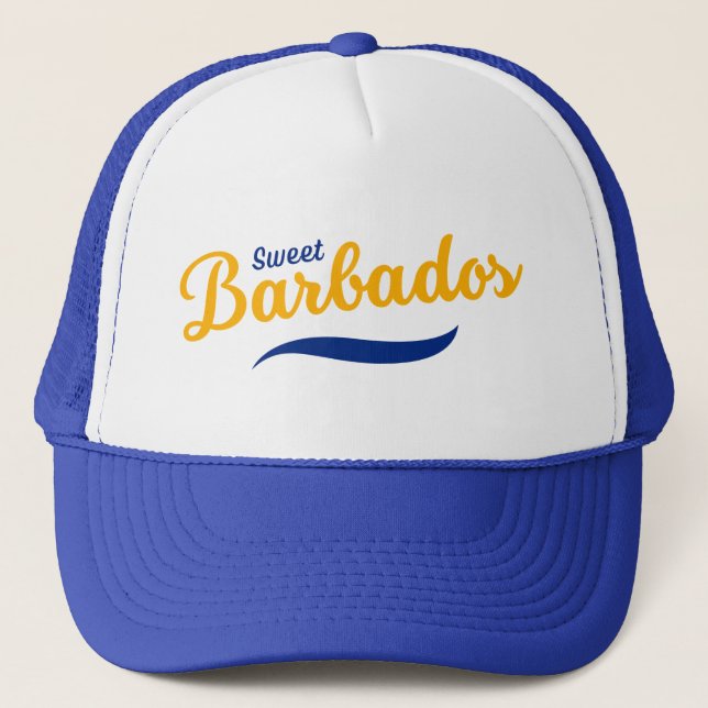 Sombrero de camionero dulce de Barbados (Anverso)