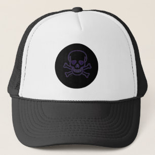 Sombrero de camionero fantasma Skull n Bones