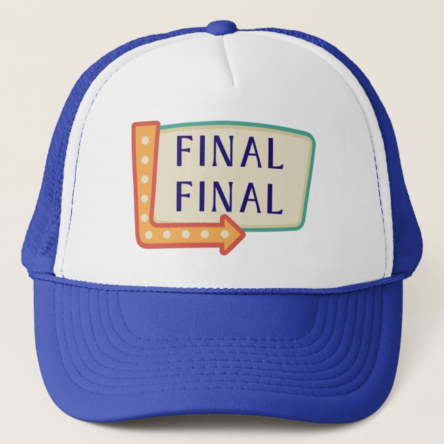 sombrero de camionero final (Anverso)