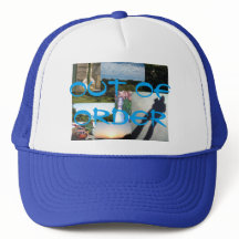 sombrero de camionero fuera de servicio