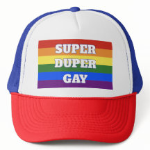 Sombrero de camionero gay Super Duper