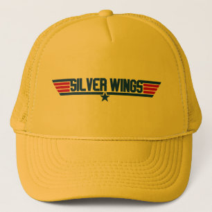 Sombrero de camionero inspirado en "Top Gun" de la