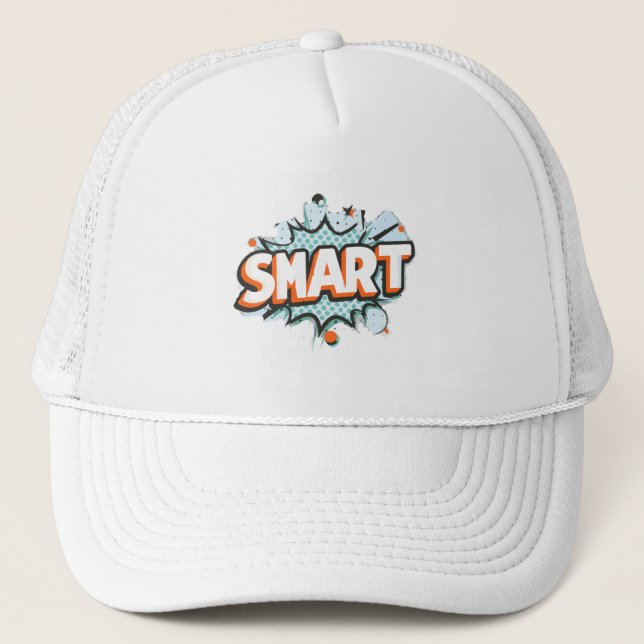 Sombrero de camionero inteligente y elegante moder (Anverso)
