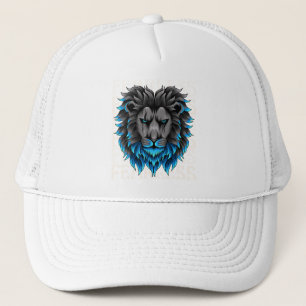 Sombrero de camionero León sin Miedo Azul atrevi