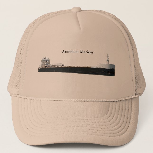 sombrero de camionero mariner americano (Anverso)