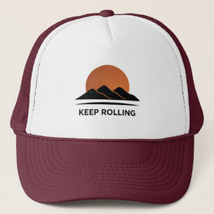 Sombrero de Camionero Mínimo de Montaña Design Sun