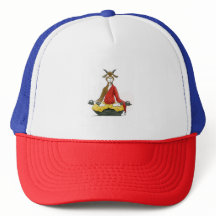 Sombrero de camionero "Monk Goat"