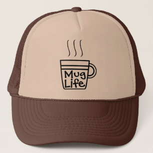 Sombrero de camionero Mug Life