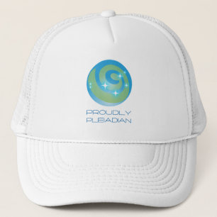 Sombrero de camionero orgullosamente Pleiadian T