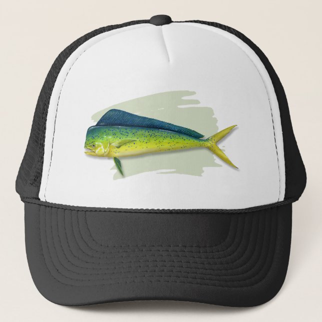 Sombrero de camionero para delfines (Mahi Mahi) (Anverso)