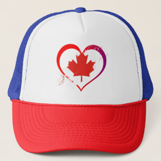 Sombrero de camionero para el Día de Canadá