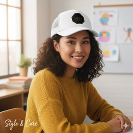 Sombrero de camionero personalizado con nombre y c
