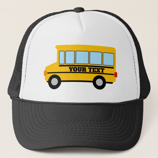 sombrero de camionero personalizado para conductor (Anverso)