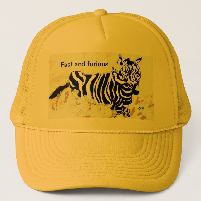 Sombrero de camionero : Rápido y furioso (Anverso)