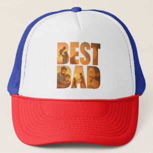 Sombrero de camionero retro de est Dad