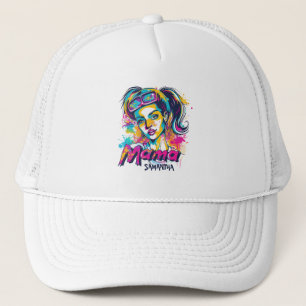 Sombrero de camionero retro Mama pop personalizado