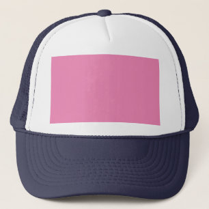 Sombrero de camionero rosado, ligero y tuliano