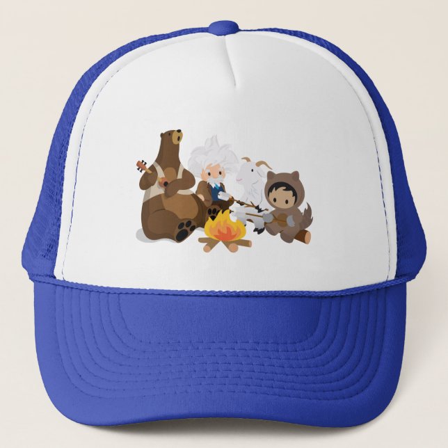 Sombrero de Camionero Salesforce Campfire (Anverso)