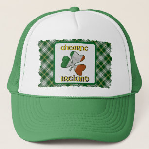 Sombrero de camionero Shamrock de la bandera irlan