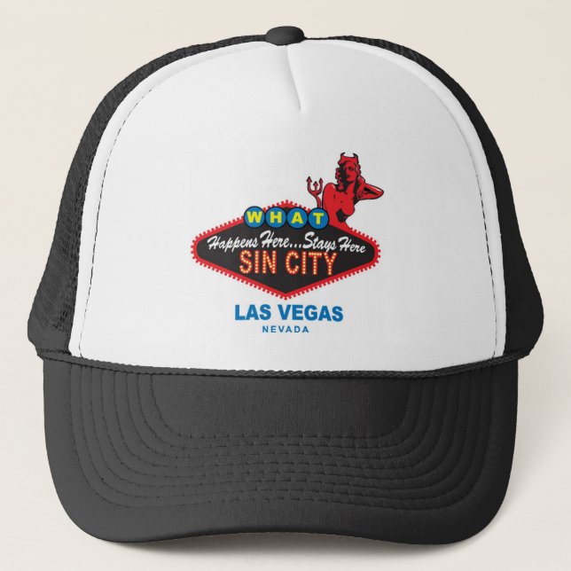 Sombrero de camionero sin City (Anverso)