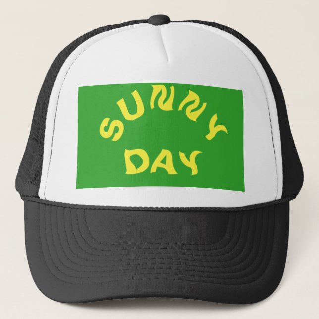 Sombrero de camionero Sunny Day (Anverso)