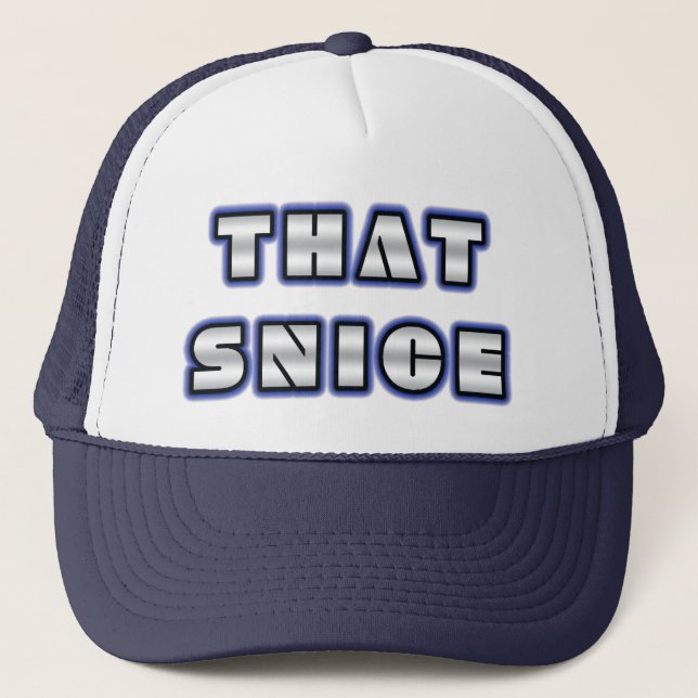 Sombrero de camionero "That's Nice" (Anverso)