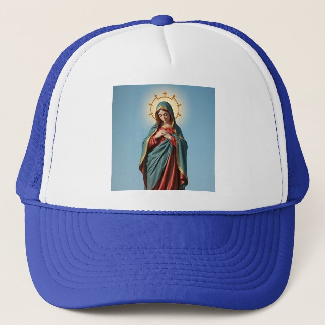 Sombrero de camionero Virgin Mary (Anverso)