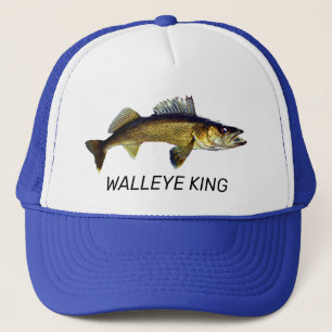 Sombrero de camionero "Walleye King" divertido