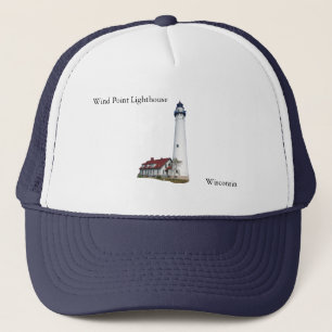 sombrero de camionero Wind Point Lightouse