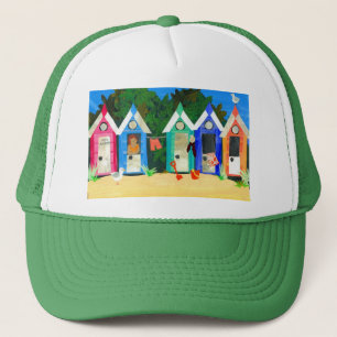Sombrero de camioneros de 'Beach Huts'