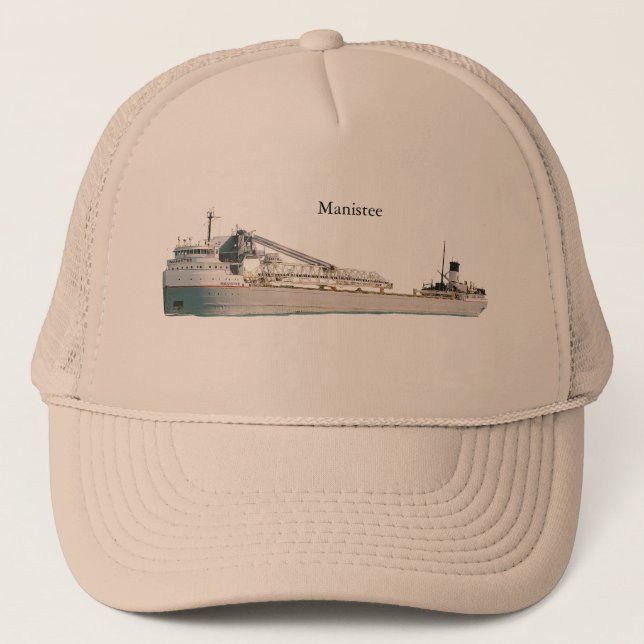 Sombrero de camioneros de Manistee (Anverso)