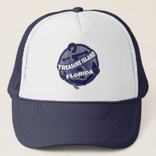 Sombrero de camioneros del ancla Treasure Island F