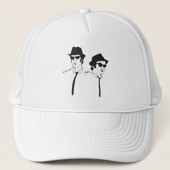Sombrero de camiones Blues Brothers (Anverso)