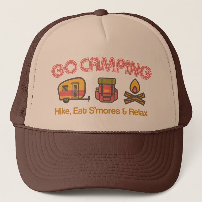 Sombrero de camiones Go Camping (Anverso)