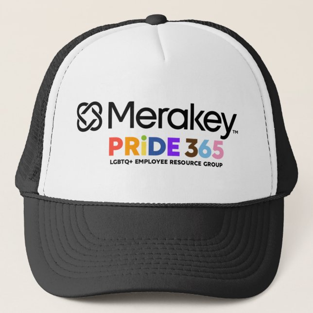 Sombrero de camiones Merakey PRIDE (Anverso)
