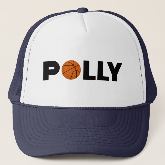Sombrero de camiones Polly Basketball (Anverso)