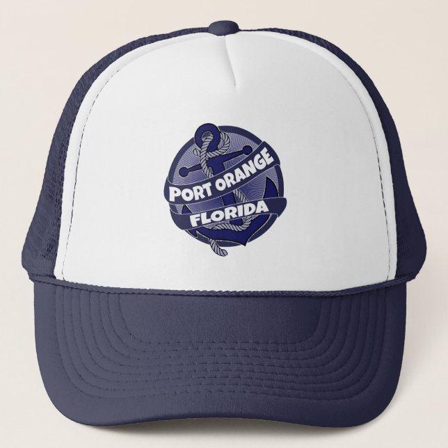 Sombrero de camionetas de anclaje de Port Naranja  (Anverso)