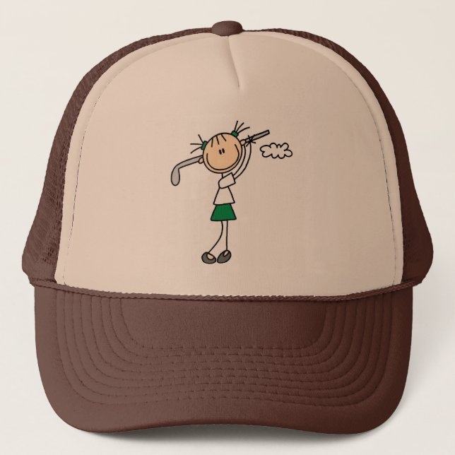 Sombrero de chica de golf (Anverso)
