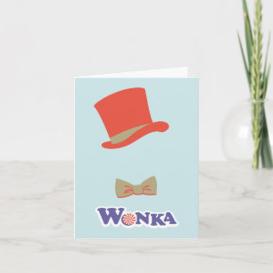 Sombrero de copa alto y corbatín de Wonka
