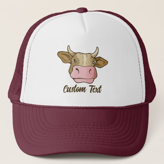 Sombrero de Cow Head Trucker (Anverso)