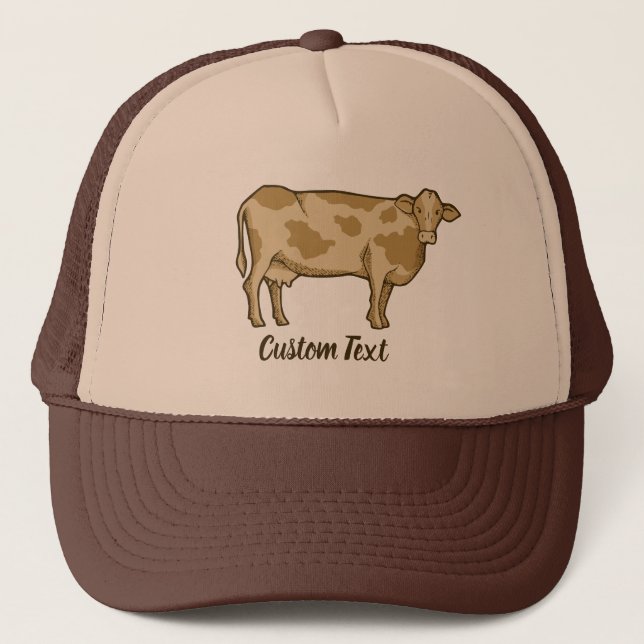 Sombrero de Cow Profile Trucker (Anverso)