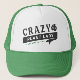 Sombrero de Crazy Plant Lady Trucker
