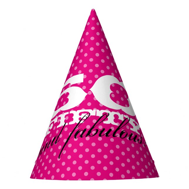 Sombrero de cumpleaños número 50 cincuenta y fabul (Anverso)
