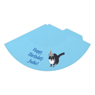 Sombrero de Cumpleaños Personalizado de Gato Adora