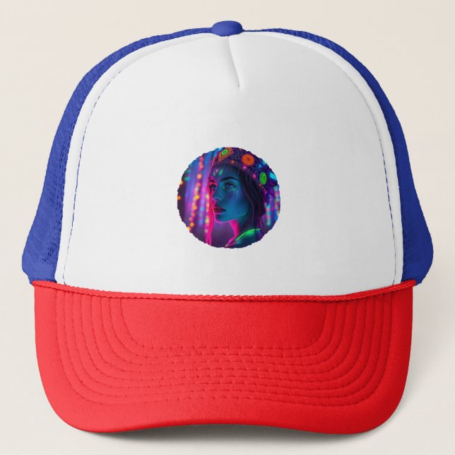 sombrero de dama colorido (Anverso)