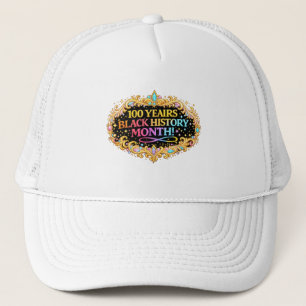Sombrero de espuma de 100 años del Mes de la Histo