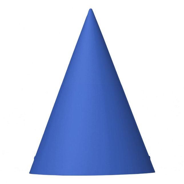 Sombrero de fiesta azul de gallina (Anverso)