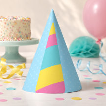 Sombrero de fiesta con cuerno de unicornio