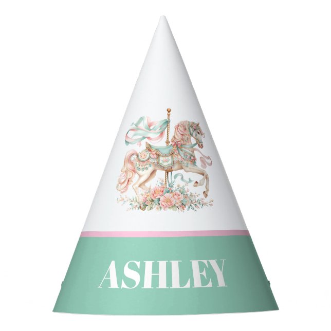 Sombrero de fiesta de caballo de carrusel (Anverso)