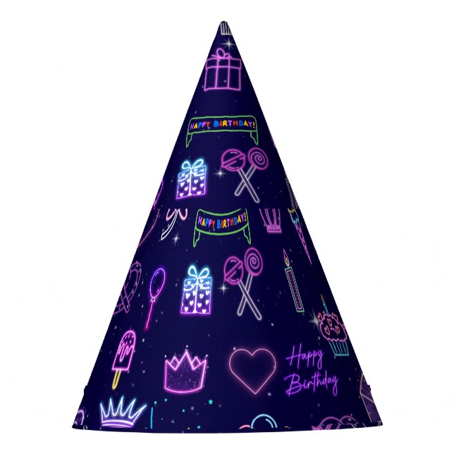 Sombrero de Fiesta de Cumpleaños de Princesa | Som (Anverso)